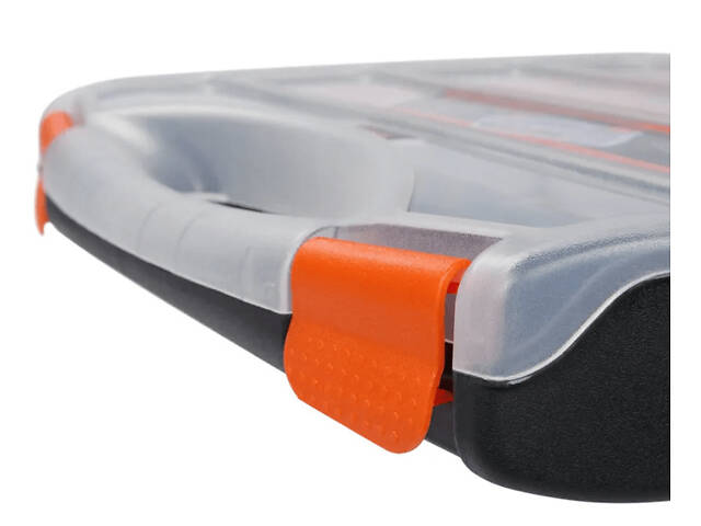 Органайзер 23 відділення 380x310x60мм прозора кришка пластиковий [INSBXBX01383160PT0] Tactix - Фото 5