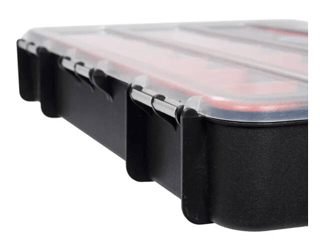 Органайзер 23 відділення 380x310x60мм прозора кришка пластиковий [INSBXBX01383160PT0] Tactix - Фото 6