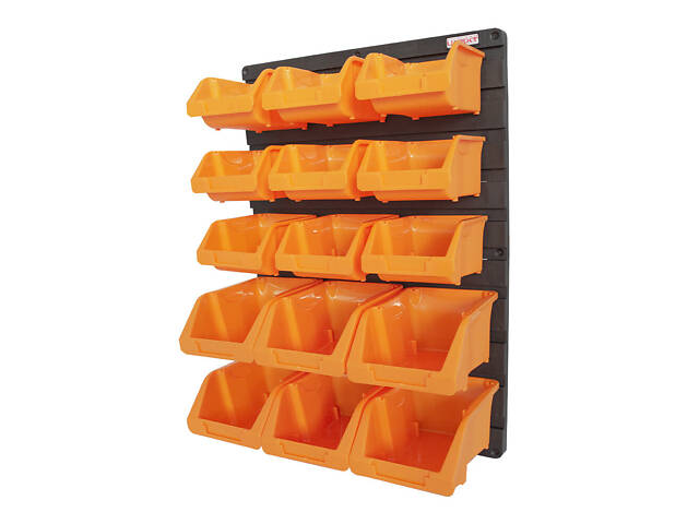 Органайзер 35 елементів 825х210х585мм настінний для інструментів пластиковий [t011026] e.toolbox.pro.26 E.NEXT - Фото 4