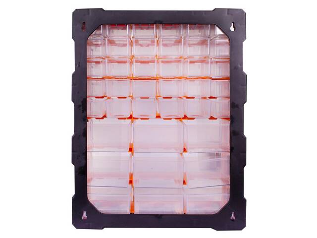 Органайзер 39 відділень 381х157х475мм пластиковий [t011021] e.toolbox.pro.21 E.NEXT - Фото 3