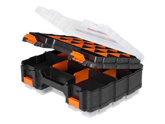 Органайзер 4-х зональний 70 відділень 380x300x140мм пластиковий [INSBXBXP1320041PT0] Tactix - Фото 2