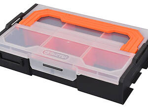 Органайзер 6 відділень 260x170x60мм плоский пластиковий [INSBXBXP1320080PT0] Tactix