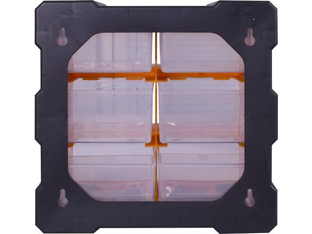 Органайзер 6 відділень 267х157х262мм пластиковий [t011020] e.toolbox.pro.20 E.NEXT - Фото 4