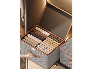 Органайзер для зберігання речей 18432 31х35х50 см сірий