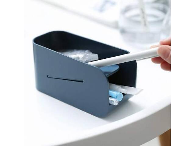 Органайзер для канцелярии (синий) - Фото 1