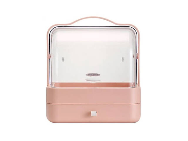 Органайзер для косметики XPRO YM206 Single Drawer на 2 секції Рожевий (MER-14970_551) - Фото 4