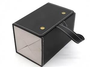 Органайзер для очков подвесной складной No Brand на 4 секции 16.5х10.8 см Черный