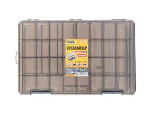 Органайзер двосторонній MASTERTOOL 15' 375х225х72 мм 45 секцій 79-2079