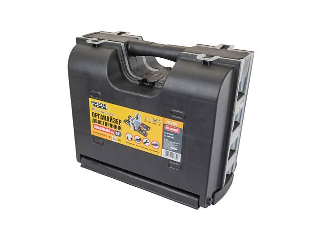 Органайзер двусторонний MASTERTOOL с ручкой 14' 360х290х195 мм 49 секций 79-2101 - Фото 2