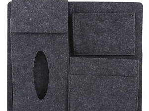 Органайзер на спинку сидіння авто Supretto 4 кишені Сірий (CZ2771920001)