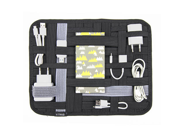 Органайзер 'Pack it UP' Velcro, Черный, M (19 x 27 см) - Фото 2