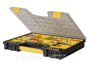 Органайзер STANLEY : професійний, пластмасовий, 25 з'ємних секцій, М= 422х520х334 мм.