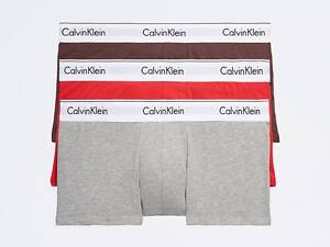 Оригінальні короткі боксери Calvin Klein modern cotton stretch набір 3-pack trunk розмір: М