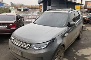 Оригинальные рейлинги (2 шт) Черные для Land Rover Discovery V