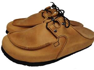 Ортопедические сабо мужские на шнуровке Foot Care FA-203 44 Песочный