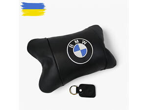Ортопедическая подушка BMW из натуральной кожи – для комфорта в машине