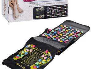 Ортопедичний килимок EasyFit 175 см із камінням (масажна доріжка з камінчиками від плоскостопості для ніг дітей)