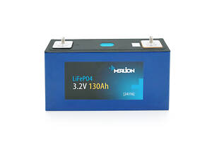 Осередок Merlion 3.2V 130AH для збирання LiFePo4 акумуляторів, (194х50х109(125)) мм, Q5
