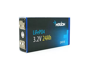 Осередок Merlion 3.2V 24AH для збирання LiFePo4 акумуляторів, (70х27х134) мм, Q18