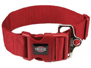 Ошейник Trixie Premium для собак L–XL 40–65 см x 25 мм, нейлон красный (4011905201733)
