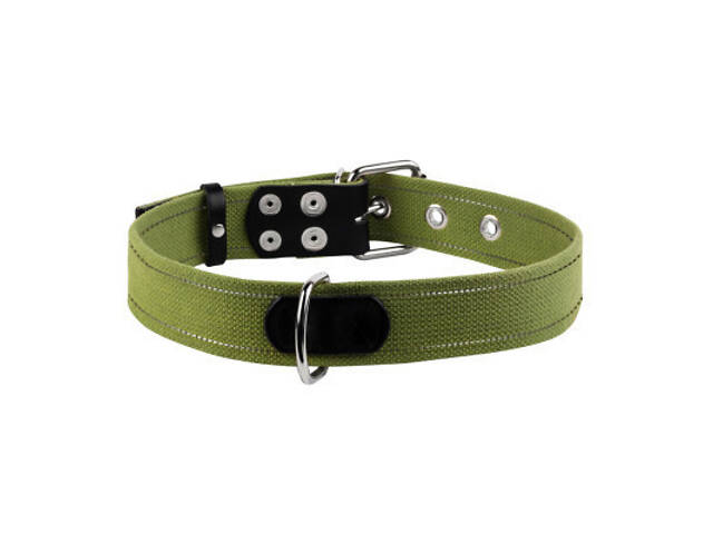 Нашийник для тварин Collar Брезент Ш 20 мм Д 31-41 см (0144) - Фото 2