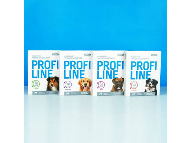 Нашийник для тварин ProVET Profiline для великих порід (інсектоакарицид) 70 см фуксія (4823082430994) - Фото 5