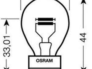 Osram 3157. Автолампа 27/7W