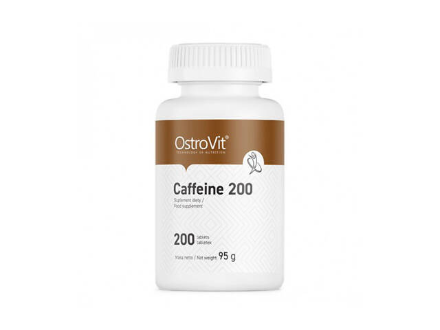 OstroVit Caffeine 200 (200 tabs) - Фото 1