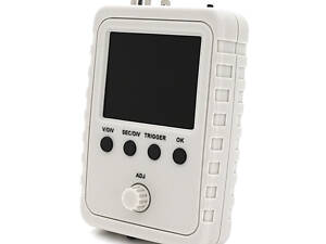 Осцилограф FNIRSI-DSO150 + ЗП, високовольтний щуп P6100, зажими 'крокодили', Box + перехідник