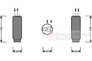 Осушувач кондиціонера для моделей: ALFA ROMEO (145, 146, GTV, 156, 166, 156, 147), CITROËN (JUMPER, JUMP, JUMP, JUMP, JUM
