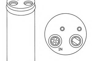 Осушувач кондиціонера для моделей: DAEWOO (LANOS, LANOS)