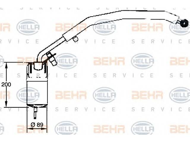 Осушитель кондиционера для моделей: FORD (MONDEO, MONDEO,MONDEO)