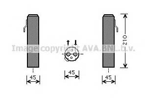 Осушувач кондиціонера для моделей: HYUNDAI (TUCSON), KIA (SPORTAGE)