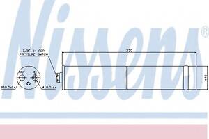 Осушувач кондиціонера для моделей: INFINITI (M35, M45, EX, G, G, FX), NISSAN (ALMERA, ALMERA, ALMERA, X-TRAIL, PRIMERA, PRIMERA)