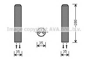 Осушитель кондиционера для моделей: MAZDA (6, 6,6,CX-7,6,6,6,3,3,5,CX-5,6,6)