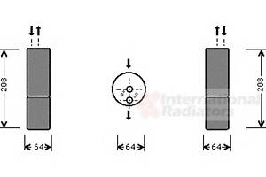 Осушувач кондиціонера для моделей: MERCEDES-BENZ (SPRINTER, SPRINTER, SPRINTER, SPRINTER, SPRINTER, S-CLASS, SPRINTER, S-CLA