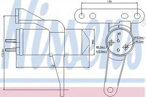 Осушувач кондиціонера для моделей: RENAULT (KANGOO, CLIO, KANGOO, CLIO, THALIA)