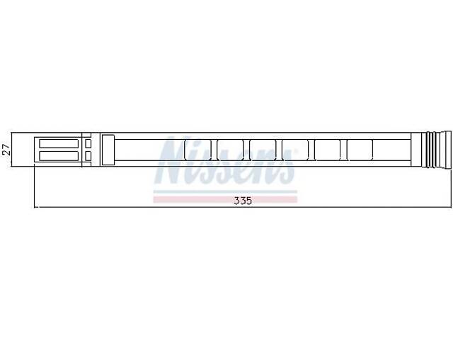 Осушитель кондиционера BMW 1 (E88) / BMW 3 (E92) / BMW X5 (E53) 2000-2013 г.