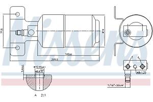 Осушитель кондиционера FORD GALAXY (WGR) / FORD GALAXY MK (WGR) 1995-2010 г.