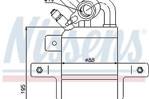 Осушитель кондиционера FORD TOURNEO CONNECT 2002-2013 г.