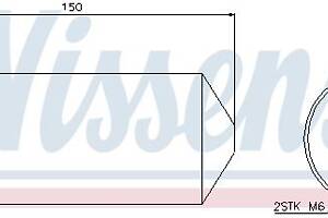 Осушитель кондиционера NISSAN NAVARA (D22) / NISSAN PRIMERA (P11) 1994-2002 г.