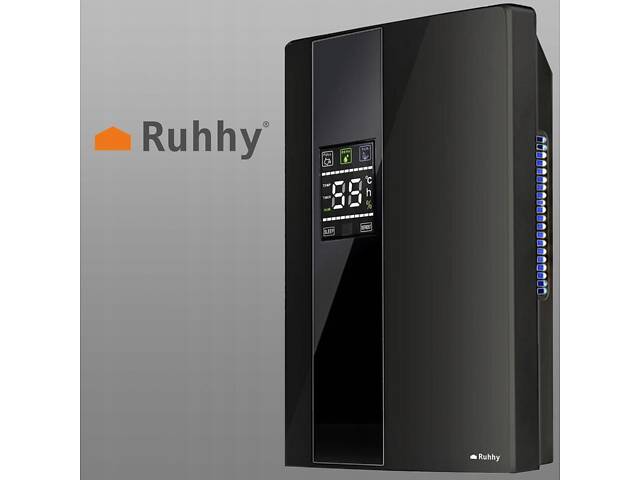 Осушитель воздуха с гигростатом, ЖК-дисплеем и 24-часовым таймером Ruhhy 21847 (90W, Польша) - Фото 2