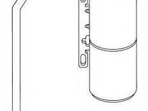 Осушувач кондиціонера NRF 33289 на FIAT CROMA (194)