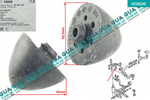 Відбійник/буфер переднього важеля ( зверху ) 18866 VW/ВОЛЬКС ВАГЕН TRANSPORTER IV 1990-2003/ТРАНСПОРТЕР 4 90-03