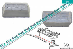 Отбойник / подушка нижняя передней двухлистовой рессоры ( металлической ) 9013221119 Mercedes / МЕРСЕДЕС SPRINTER 1995-