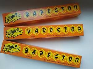 ВАРОСТОП-найкращий захист бджіл від кліща Варроа (уп.-10 смужок) (вироблено в Болгарії)