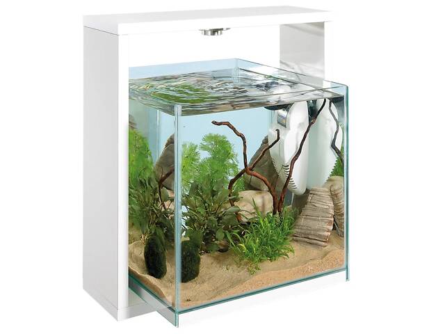 Открытый аквариум с лампой и внутренним фильтром Ferplast Samoa (Ферпласт Самоа) 38,6 x 30 x h 42 cm / 25L - SAMOA 30 - Фото 1