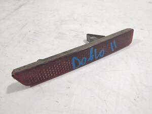 Отражатель бампера заднего левый бампера 51810678 FIAT Doblo 09-15; OPEL Combo D 11-18