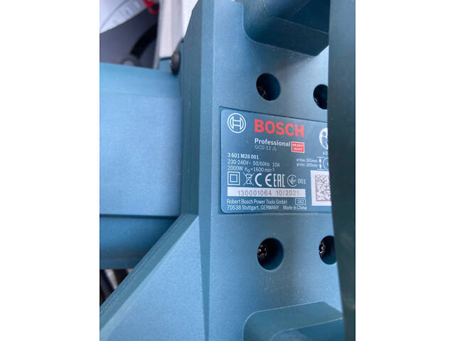 Відрізна пила по металу Bosch GCD 12 JL: 2000Вт, 1500 об/хв., диск 305 мм - Фото 8