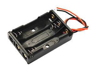 Відсік для 3 батарей AAA, 4.5В бокс кейс з дротами, Arduino